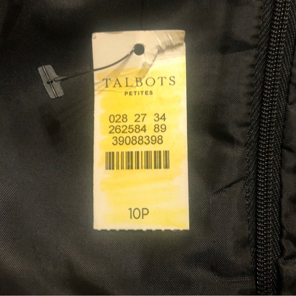 Talbots Petite Boucle Tweed Wool Blend Pencil Skirt With Pockets 10p New - Picture 12 of 13